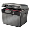 Sentry Waterproof Fire-Resistant File, 0.66 cu ft,16.63w x 13.88d x 14.13h, Charcoal Gray
