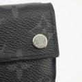 Louis Vuitton Monogram Eclipse Discovery Compact Wallet #1958 by Bolt Boutique