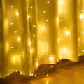 19.6 x 6.6 FT. 448 LED Warm White Waterproof String Fairy Curtain Lights by DailySale