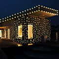 19.6 x 6.6 FT. 448 LED Warm White Waterproof String Fairy Curtain Lights by DailySale