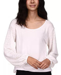 Michael Kors Open Neck Long Sleeve Top by Vanessa Jane