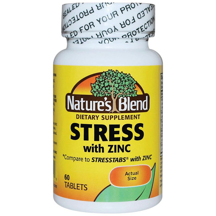 Nature's Blend Stress Formula with Zinc – Dietary Supplement by Pasteur Pharmacy