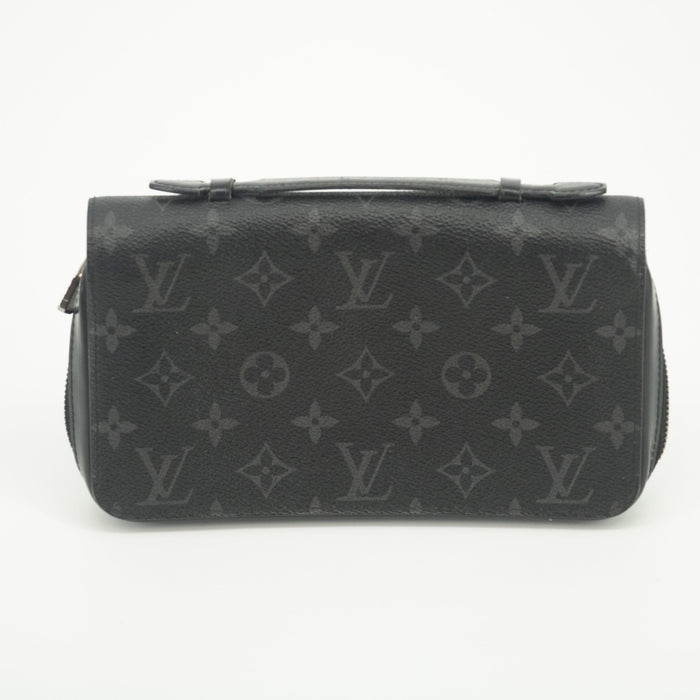 Louis Vuitton Monogram Eclipse Zippy XL Round Zipper Long Wallet #1964 by Bolt Boutique