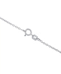 Giani Bernini Crystal and Cubic Zirconia Halo 18in Pendant Necklace by Vanessa Jane