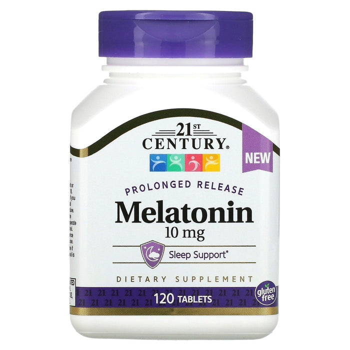 21st Century Prolonged Release Melatonin, 10 Mg, 120 Tablets by Pasteur Pharmacy