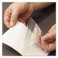 Smead Self-Adhesive Poly Pockets, Top Load, 5.31 x 33.63, Clear, 100/Box