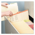 Smead Manila Out Guides, Printed Form Style, 1/5-Cut Top Tab, Out, 8.5 x 11, Manila, 100/Box