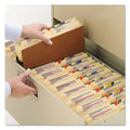 Smead Redrope Drop Front File Pockets, 1.75" Expansion, Letter Size, Redrope, 50/Box