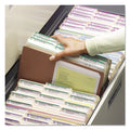 Smead Redrope Drop Front File Pockets, 3.5" Expansion, Legal Size, Redrope, 50/Box