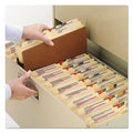 Smead Redrope Drop Front File Pockets, 3.5" Expansion, Legal Size, Redrope, 50/Box
