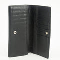 Gucci Black Leather Long Wallet #1970 by Bolt Boutique