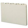 Smead 100% Recycled Daily Top Tab File Guide Set, 1/5-Cut Top Tab, 1 to 31, 8.5 x 14, Green, 31/Set