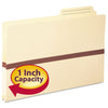 Smead Manila File Pockets, 1" Expansion, Legal Size, Manila