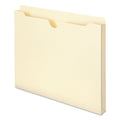 Smead Manila File Jackets, 2-Ply Straight Tab, Letter Size, Manila, 50/Box