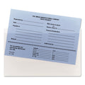 Smead Self-Adhesive Poly Pockets, Top Load, 9 x 5.56, Clear, 100/Box