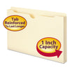 Smead Manila File Jackets, 2-Ply Straight Tab, Legal Size, Manila, 50/Box