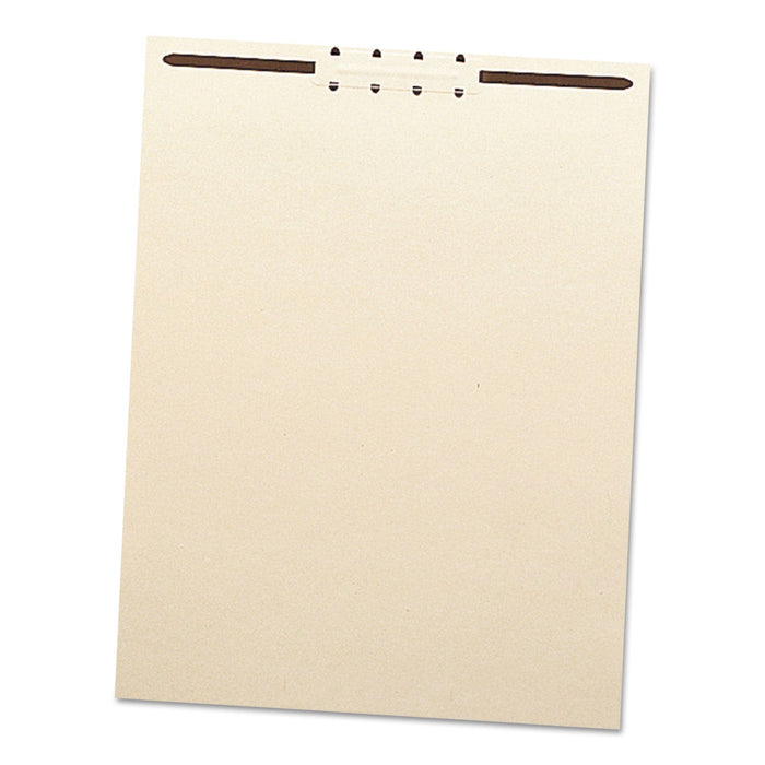 Smead File Backs with 2" Capacity Prong Fasteners, Letter Size, Manila, 100/Box
