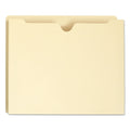Smead Manila File Jackets, 1-Ply Straight Tab, Letter Size, Manila, 50/Box
