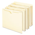 Smead Manila File Jackets, 2-Ply Straight Tab, Letter Size, Manila, 100/Box