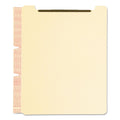 Smead Self-Adhesive Folder Dividers for Top/End Tab Folders with 2-Prong Fasteners, Letter Size, Manila, 25/Pack