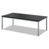 HON Occasional Coffee Table, Rectangular, 48w x 24d x 15.63h, Black