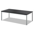 HON Occasional Coffee Table, Rectangular, 48w x 24d x 15.63h, Black