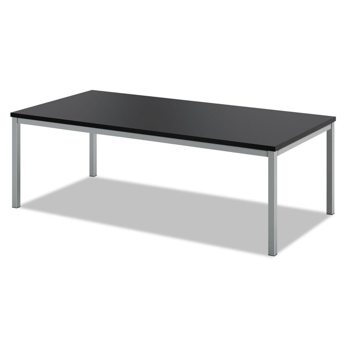 HON Occasional Coffee Table, Rectangular, 48w x 24d x 15.63h, Black