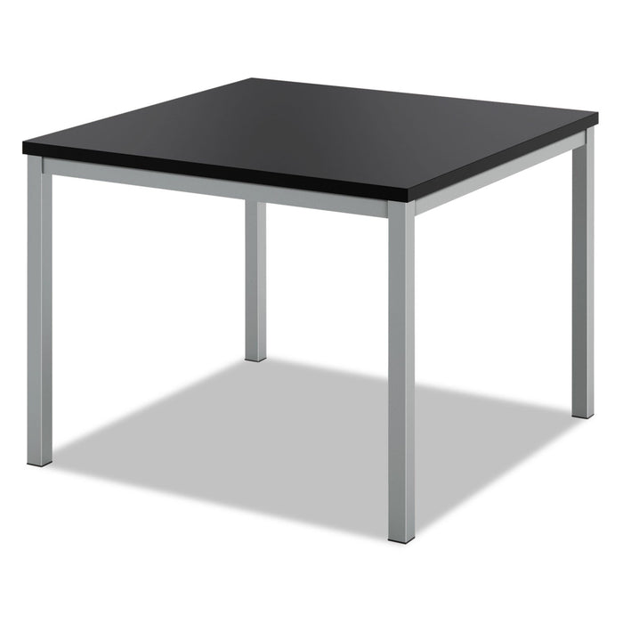 HON Occasional Corner Table, Square, 24w x 24d x 17.63h, Black