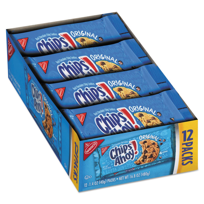 Nabisco Chips Ahoy Cookies, Chocolate Chip, 1.4 oz Pack