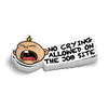 No Crying -  Hard Hat Decal