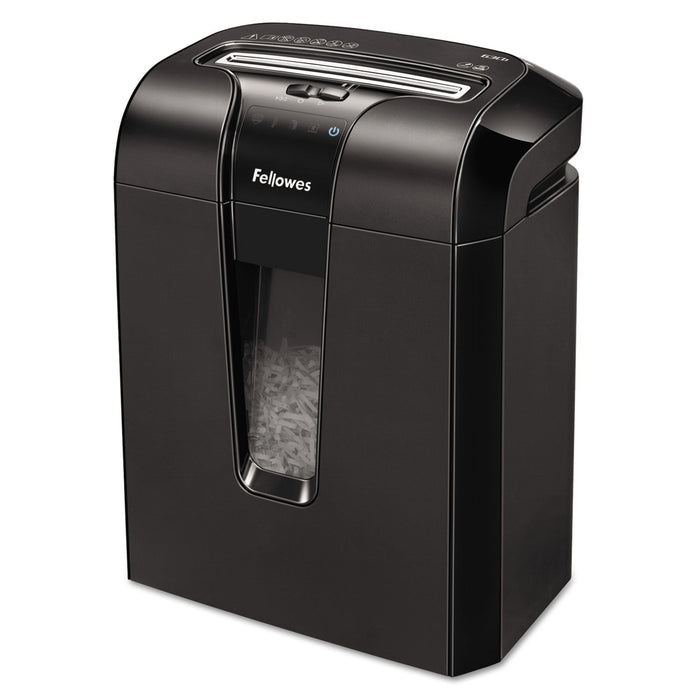 Fellowes Powershred 63Cb Cross-Cut Shredder, 10 Manual Sheet Capacity