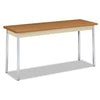 HON Utility Table, Rectangular, 60w x 20d x 29h, Harvest/Putty