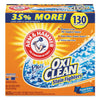 Arm & Hammer Power of OxiClean Powder Detergent, Fresh, 9.92 lb Box, 3/Carton
