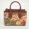 Gucci Pink GG Blooms Supreme Canvas Top Handle Tote #1997