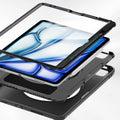 iPad Air 11-inch (M2 / M3 / M4) Case - Heavy-Duty, Hand Strap | Raider Series by Zerodamage Sahara Case LLC