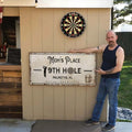 19th Hole Golf Personalized Sign by Tailored Canvases