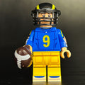 #9 QB LA Football Player Minifig by B3 Customs