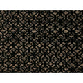 Echo Multicolor Border Metallic Scarf by Vanessa Jane