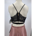B Darlin Juniors 2-Pc. Lace Top & High-Low Skirt, Size 9 by Vanessa Jane