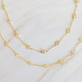 Oh My Shaped Sparkling Necklace