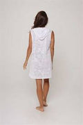 Raviya Sleeveless Flutter-Hem Cover-up, Size Small by Vanessa Jane
