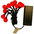 Ultra LED Battery Operated Rasberry Twinkle 10 Lights with Timer by Vanessa Jane