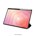Samsung Galaxy Tab S11 Ultra Case - Folio Slim, Transparent Back | Venture Series by Zerodamage Sahara Case LLC