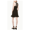 19 Cooper Ruffled Sleeveless Halter Short Sheath Party Dress by Vanessa Jane