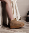 Margot Chunky Platform Mini Boot - Camel