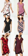 Crave Fame Juniors Framed Wrap Dress by Vanessa Jane