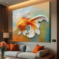 3D Goldfish Wall Art by Tailored Canvases