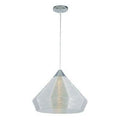 Trans Globe PND-961 One Light Pendant, Polished Chrome Finish by Vanessa Jane