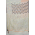 Echo Scarf Cabana Stripe Cover Up Cotton Womens Pink /gold by Vanessa Jane