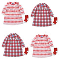 Max an Olivia Baby Girls 2-Pc. Fair Isle-Print Nightgown Sock Set by Vanessa Jane